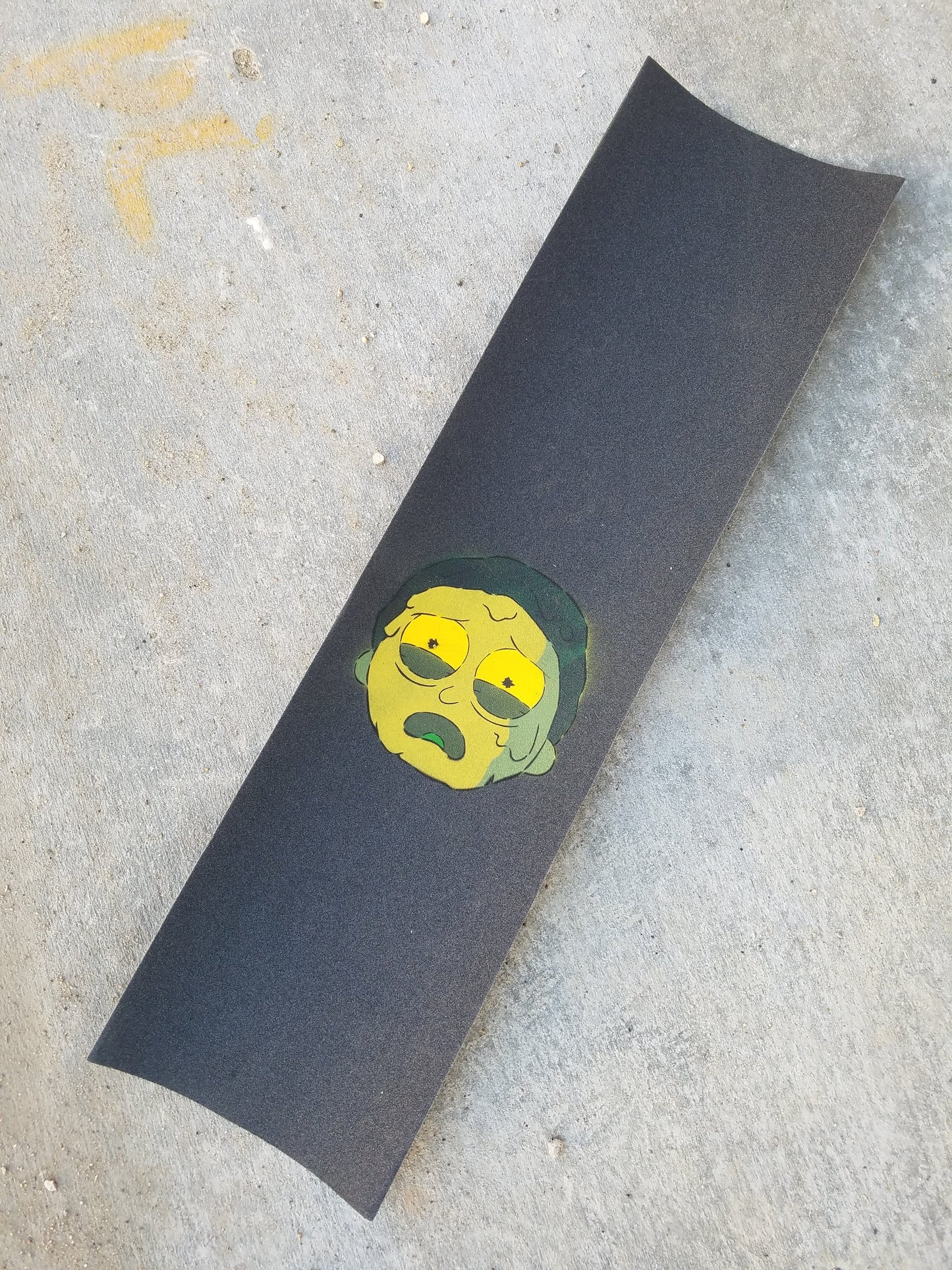 Stenciled Grip - Toxic Morty (Rick & Morty)