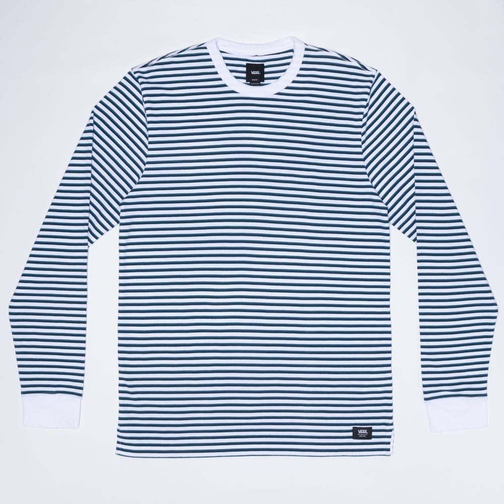 Vans | Awbrey II Longsleeve - White/Blue Coral