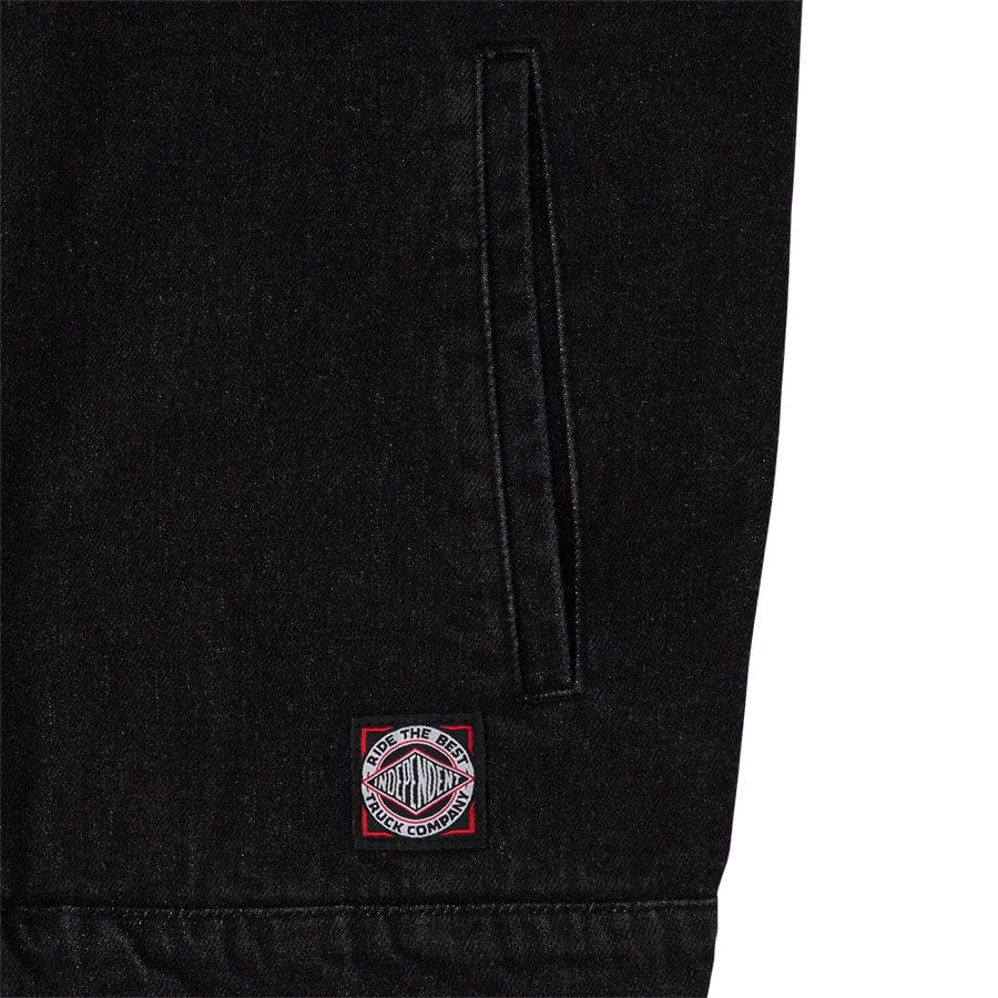 Independent | Halstead Work Jacket - Black Denim