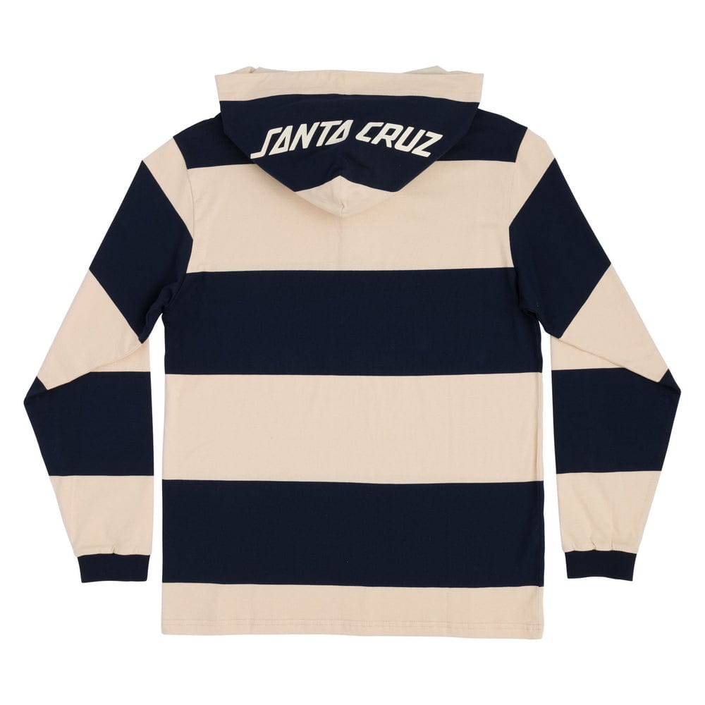 Santa Cruz | Convergence Longsleeve Rugby Shirt - Navy