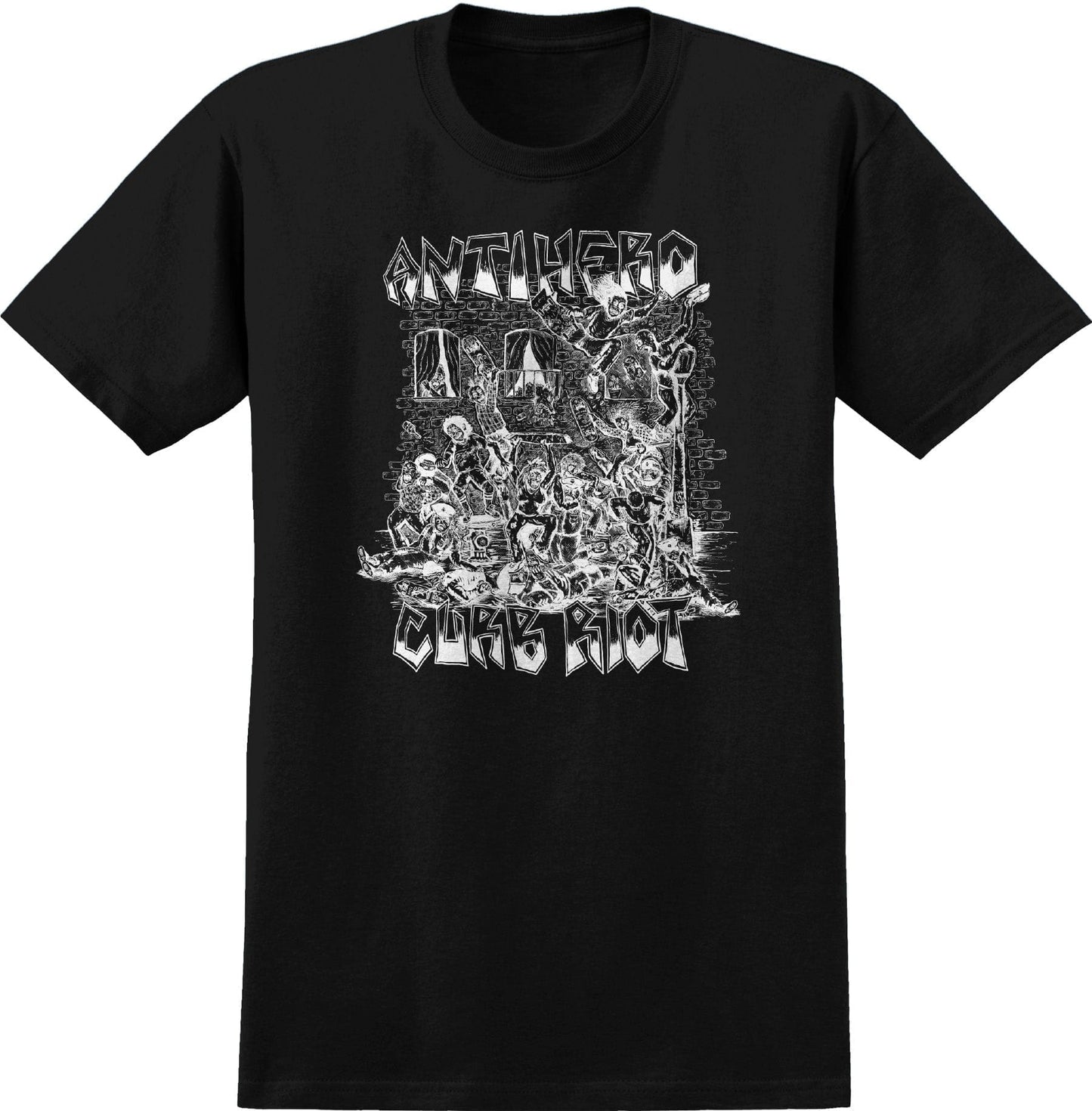 Anti-Hero | Curb Riot Black Shirt