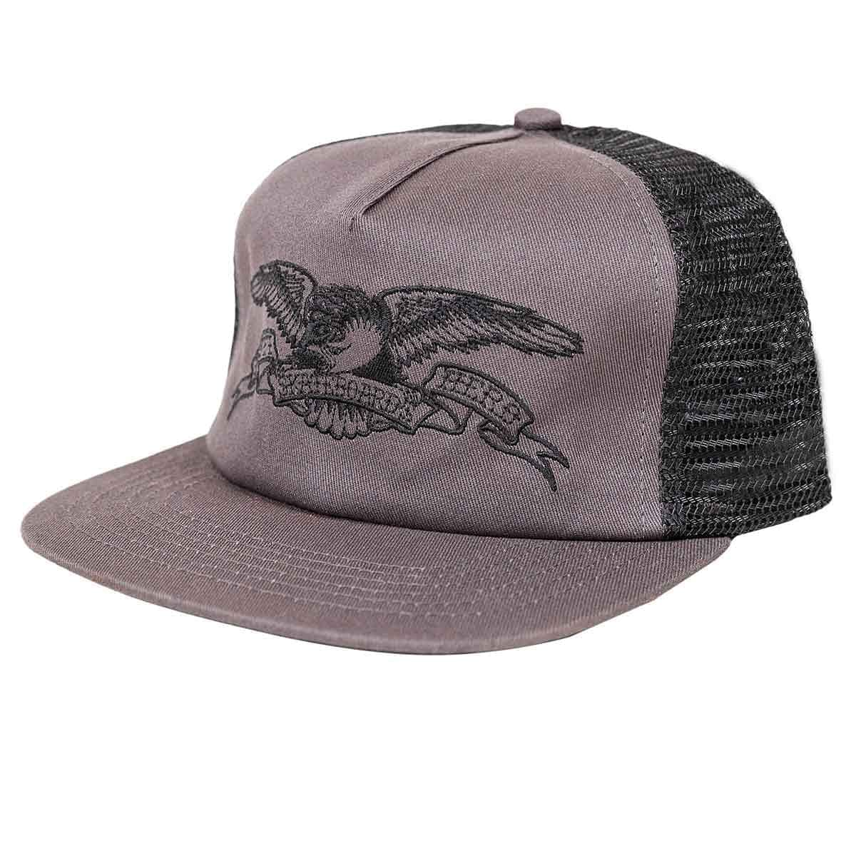 Anti-Hero | Basic Eagle Mesh Hat - Charcoal/Black