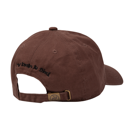Frog | My Brain Is Fried Hat - Brown