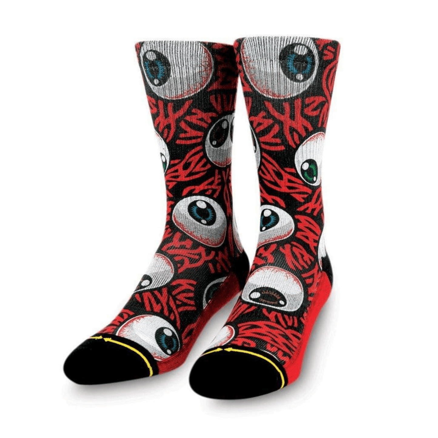 MERGE4 | Jimbo Phillips - Red Eye Crew Socks (MEDIUM)