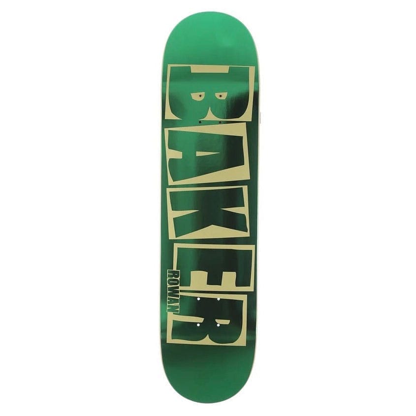 Baker | 8" Rowan Zorilla - Brand Logo Green Foil