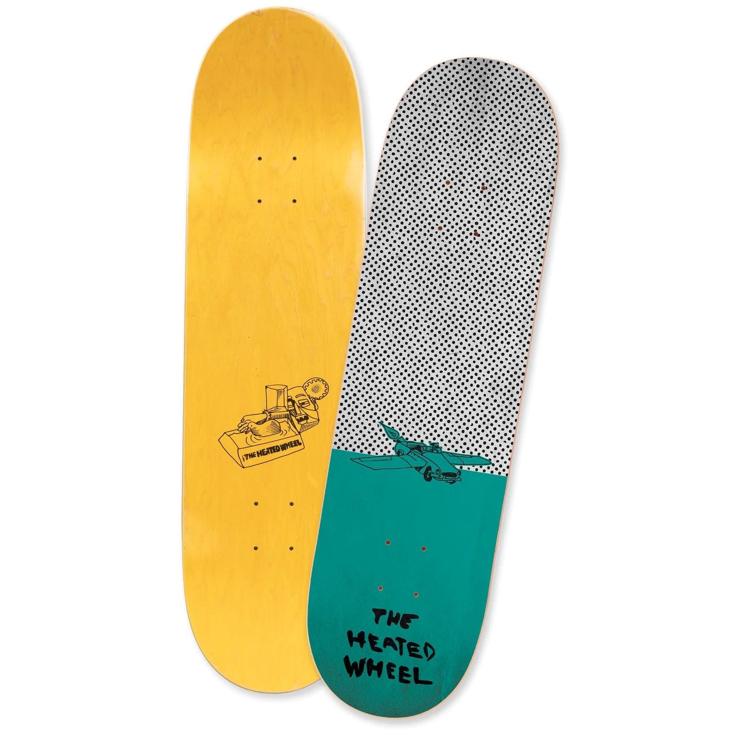 The Heated Wheel | 8.5" DIY Deck