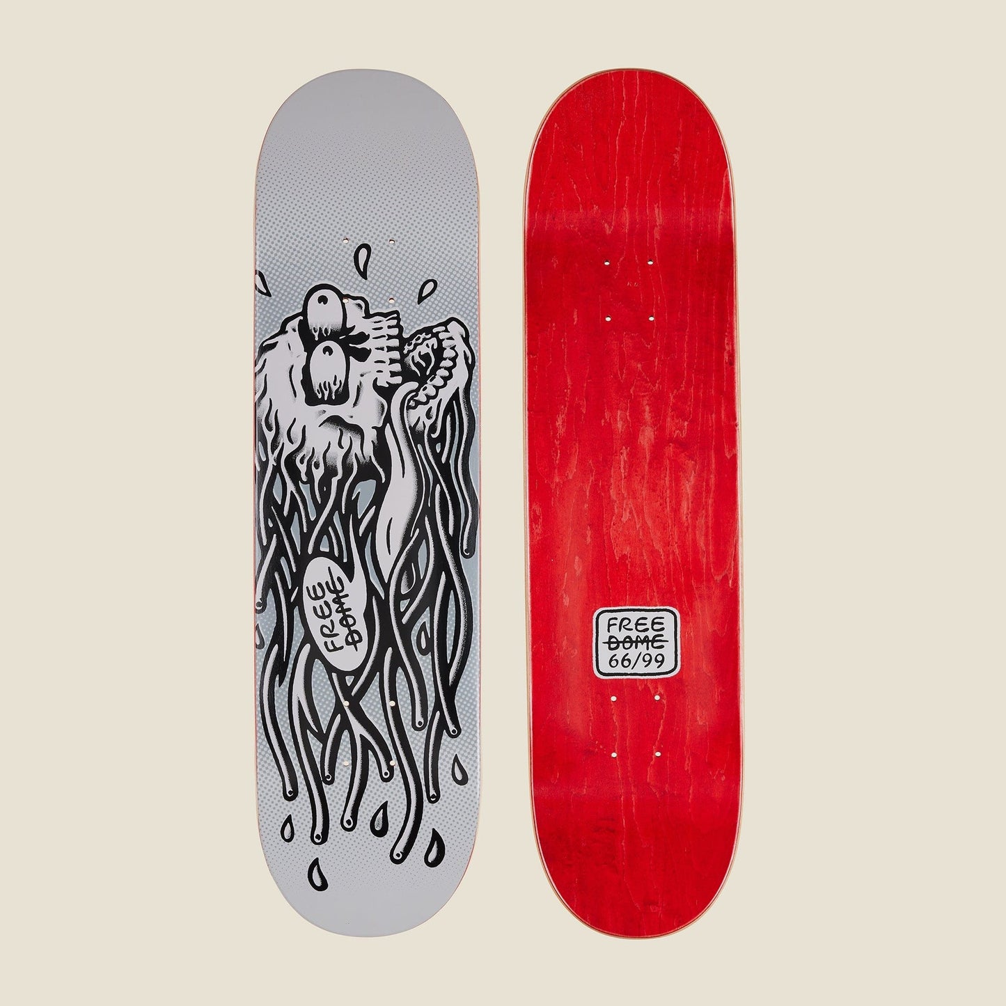 FREE DOME | 8" Raging Skull