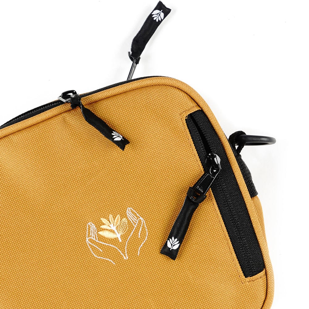 Magenta | Handplant Shoulder Pouch - Mustard