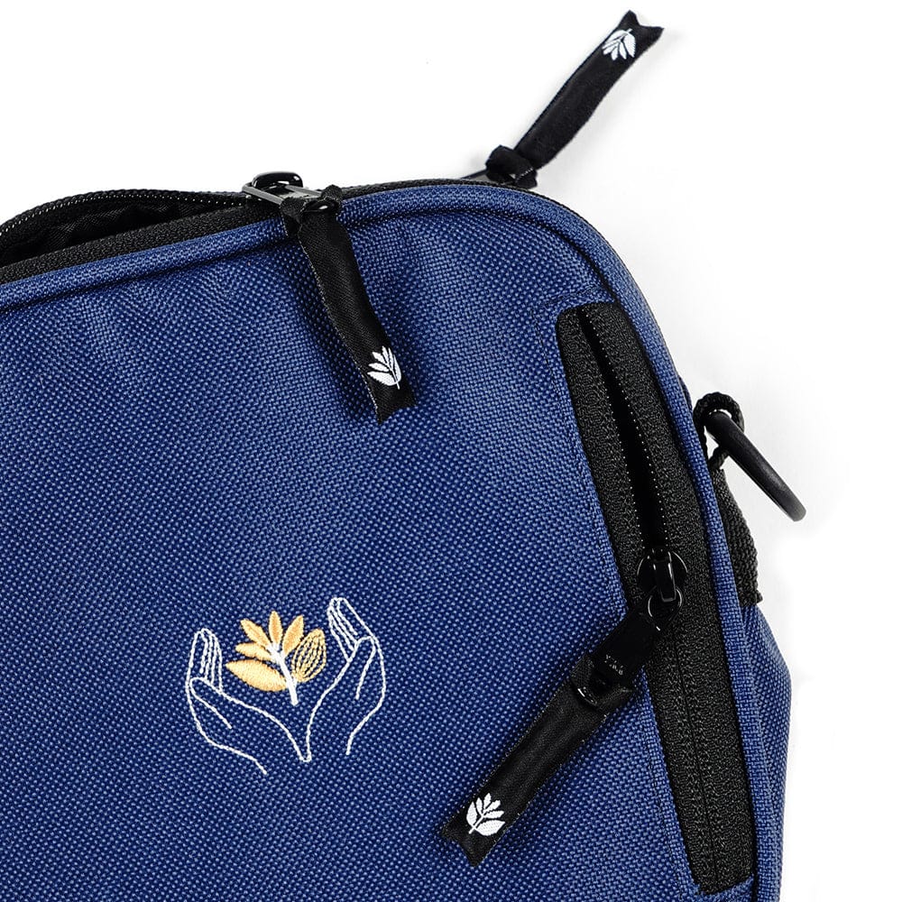 Magenta | Handplant Shoulder Pouch - Petroleum Blue