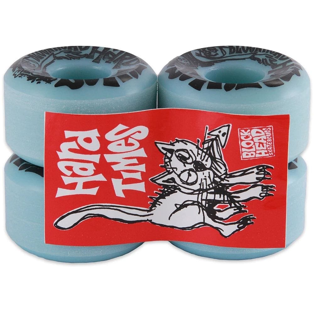Blockhead | 57mm/95a Hardtimes Wheels - Frostbite Blue