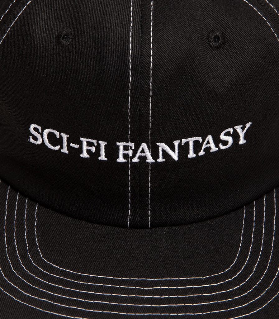 Sci-Fi Fantasy | Flat Logo Hat - Black