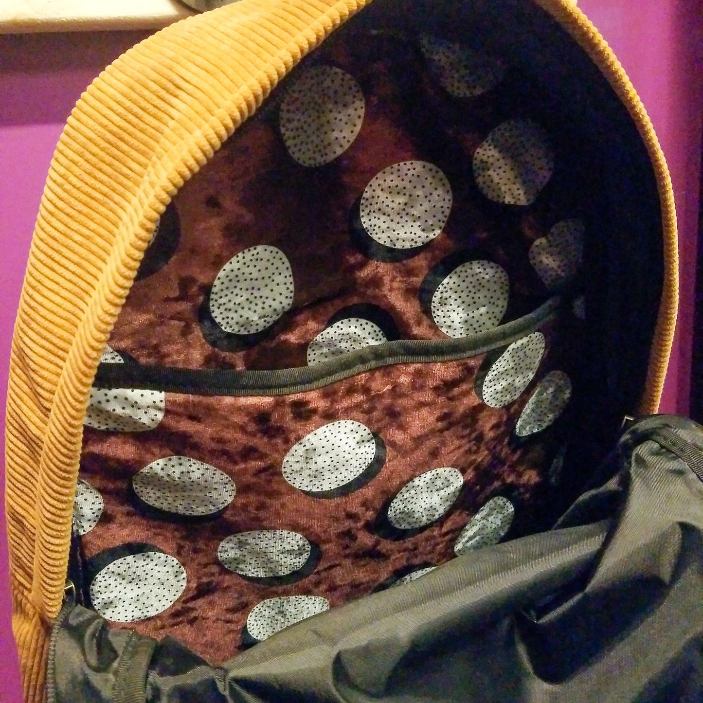 Bumbag | Brown Corduroy Backpack