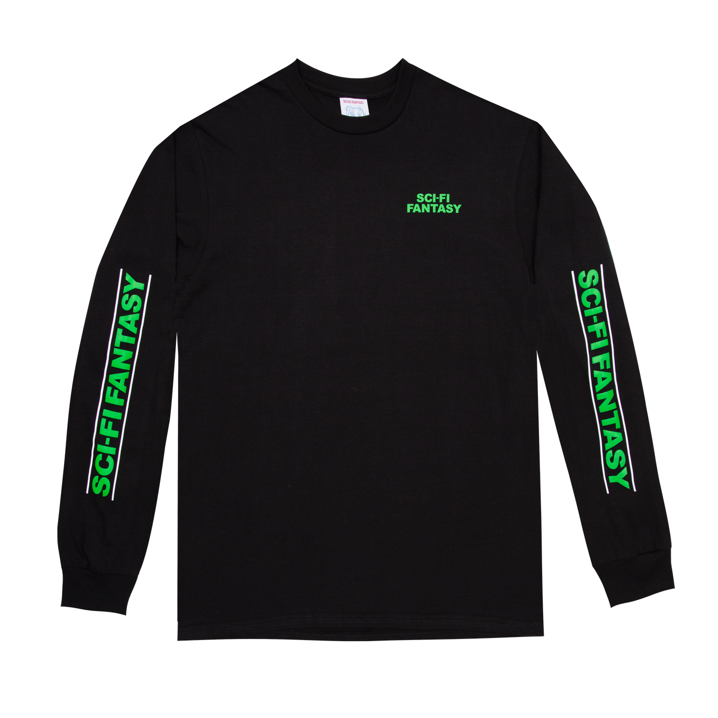 Sci-Fi Fantasy | Logo Longsleeve Shirt - Black