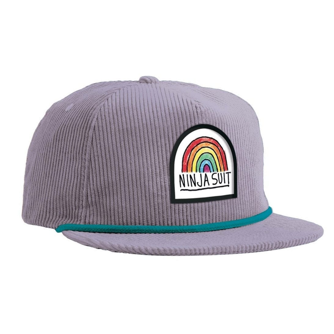 Airblaster | Ninja Rainbow Corduroy Hat - Dark Lavender