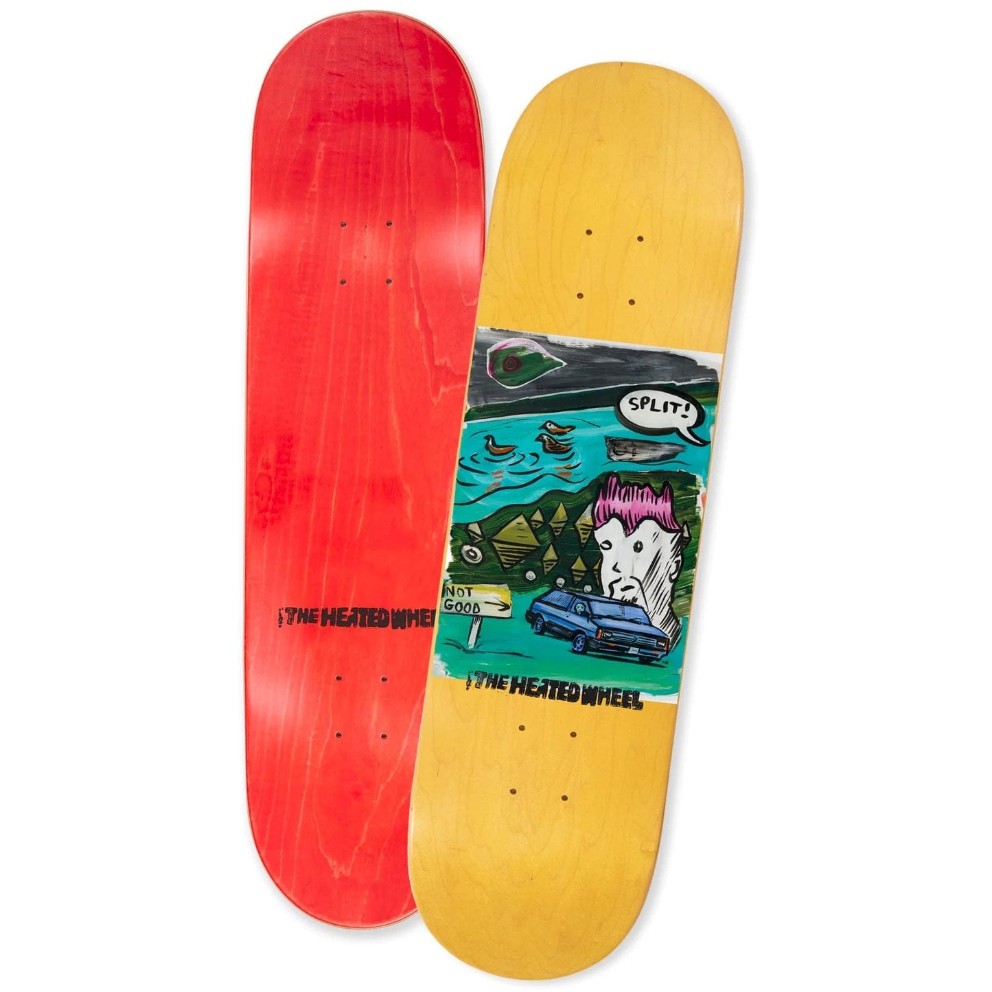 The Heated Wheel | 8.25" Not Good Deck