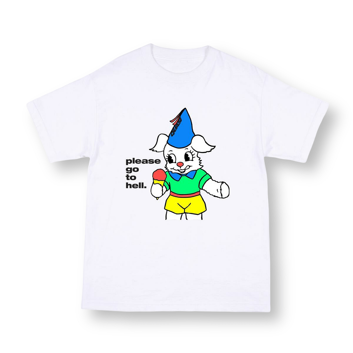 Quasi | Go To Hell Shirt - White