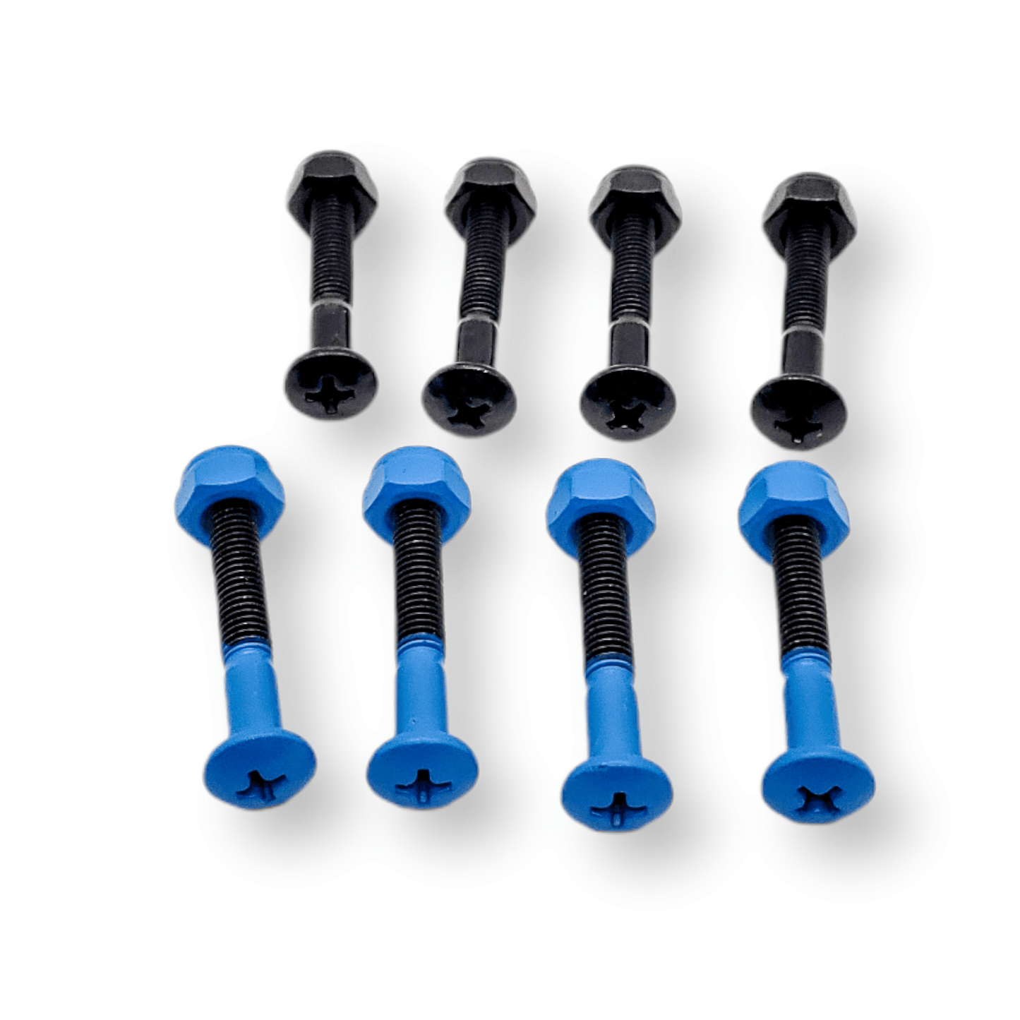 Tripin' Hardware | 1.25" Phillips PANHEAD - Sonic Blue - Blue/Black