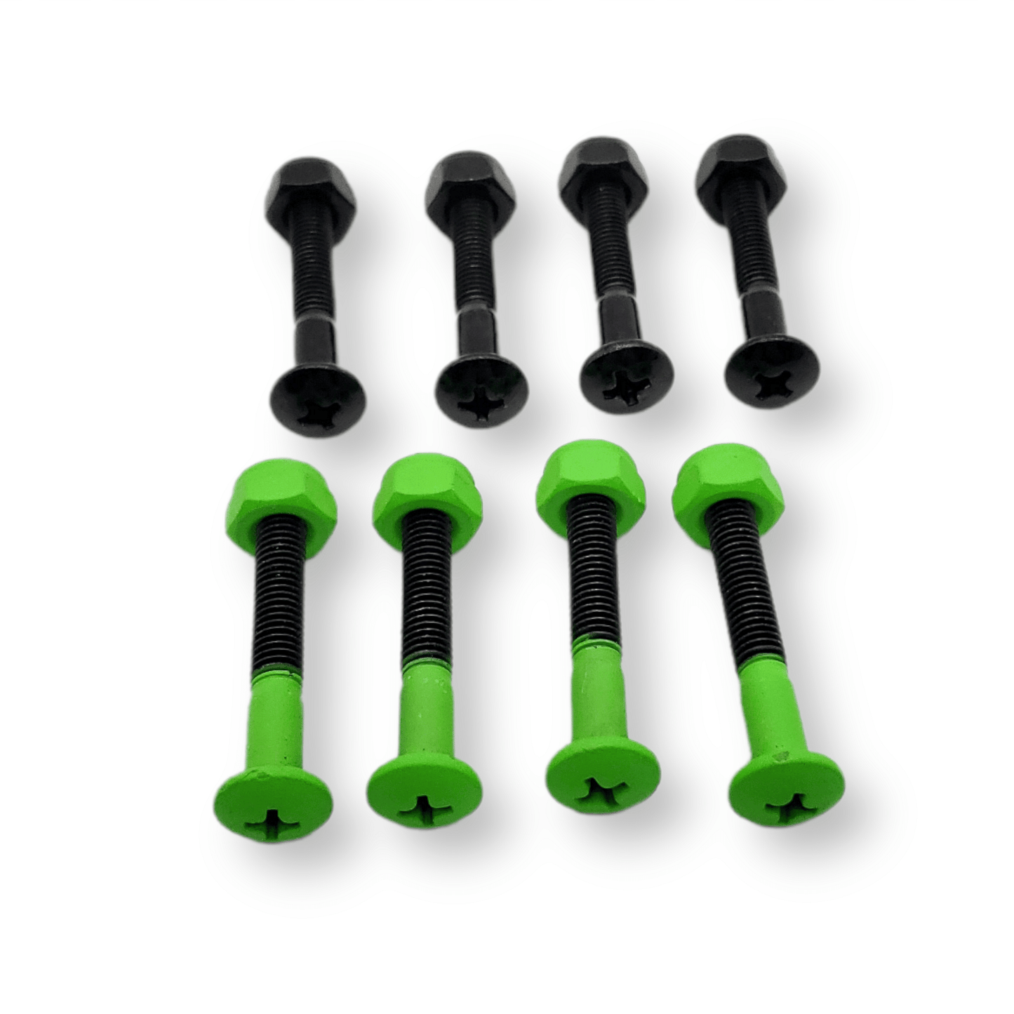 Tripin' Hardware | 1.25" Phillips PANHEAD - Sonic Green - Green/Black