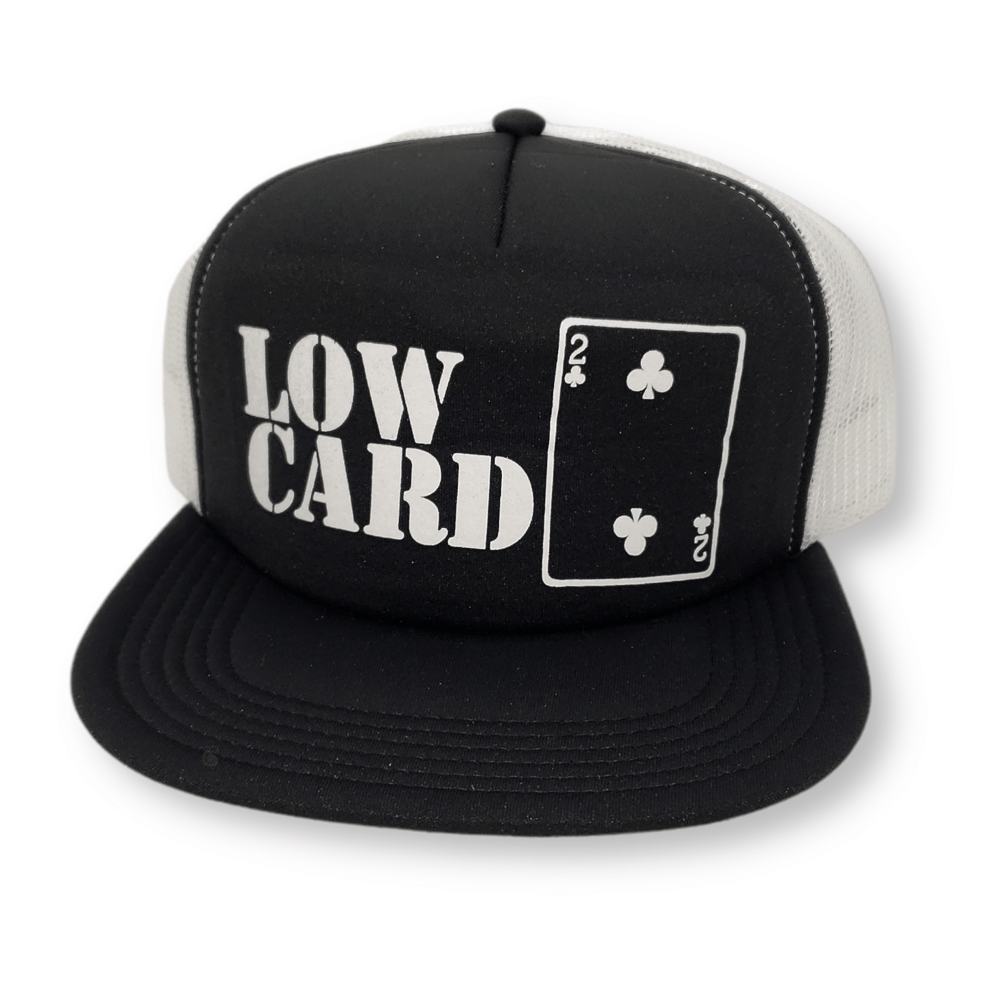Lowcard | Original Logo Mesh Hat - Black/White
