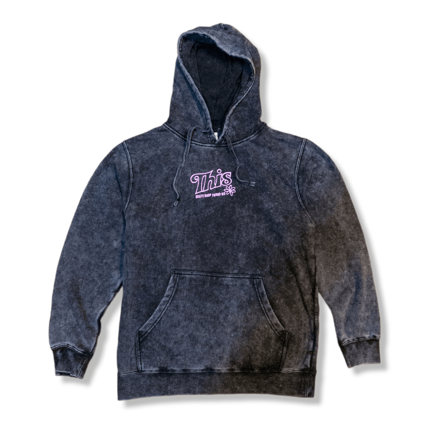 THIS | Flower Hoodie - Mineral Wash