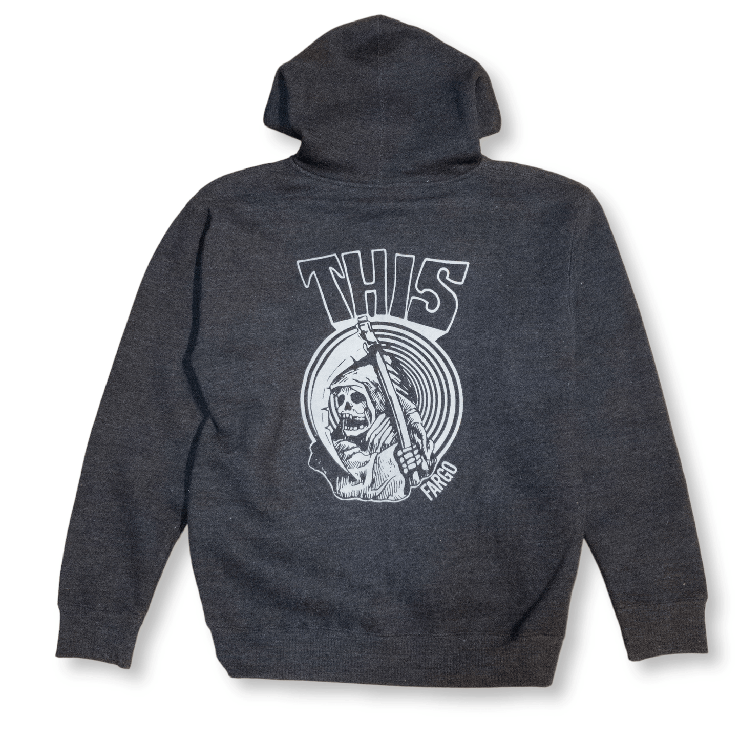 THIS Skateshop | Reaper Super Heavyweight Zipup - Dark Grey