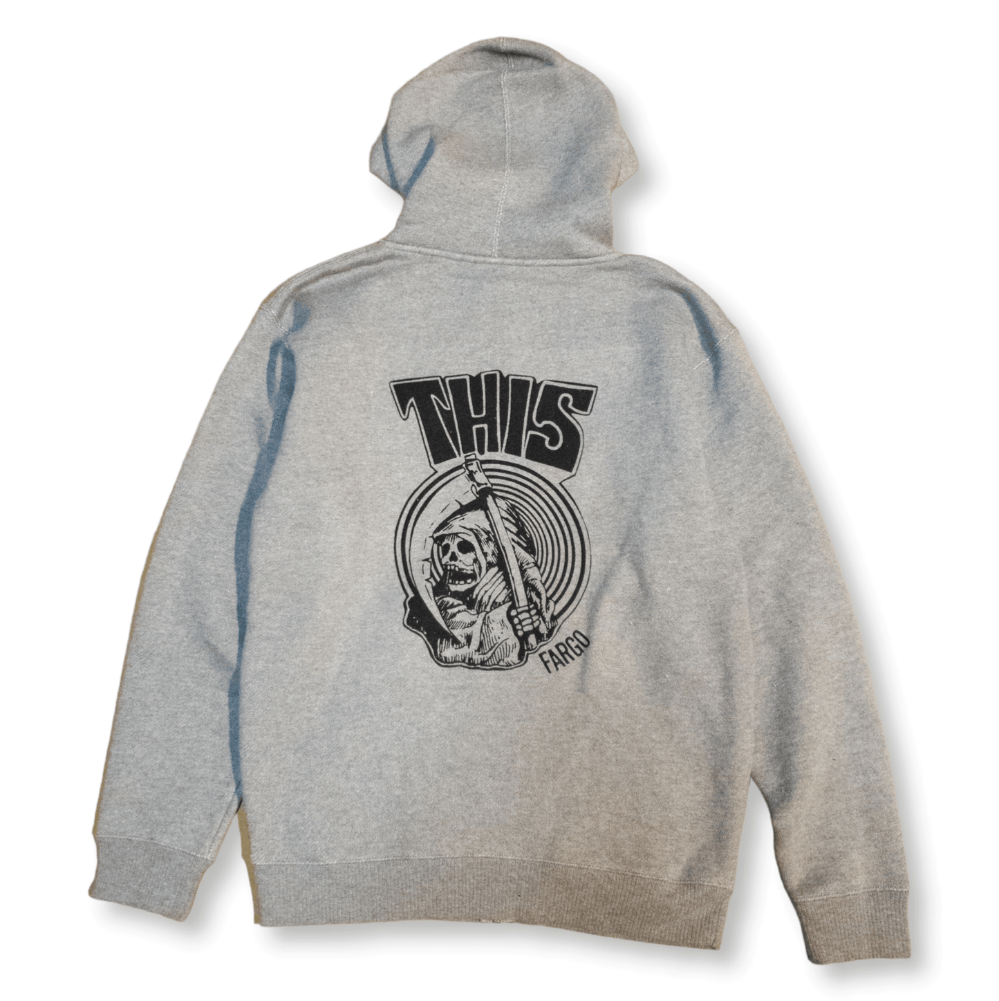 THIS Skateshop | Reaper Super Heavyweight Zipup - Grey