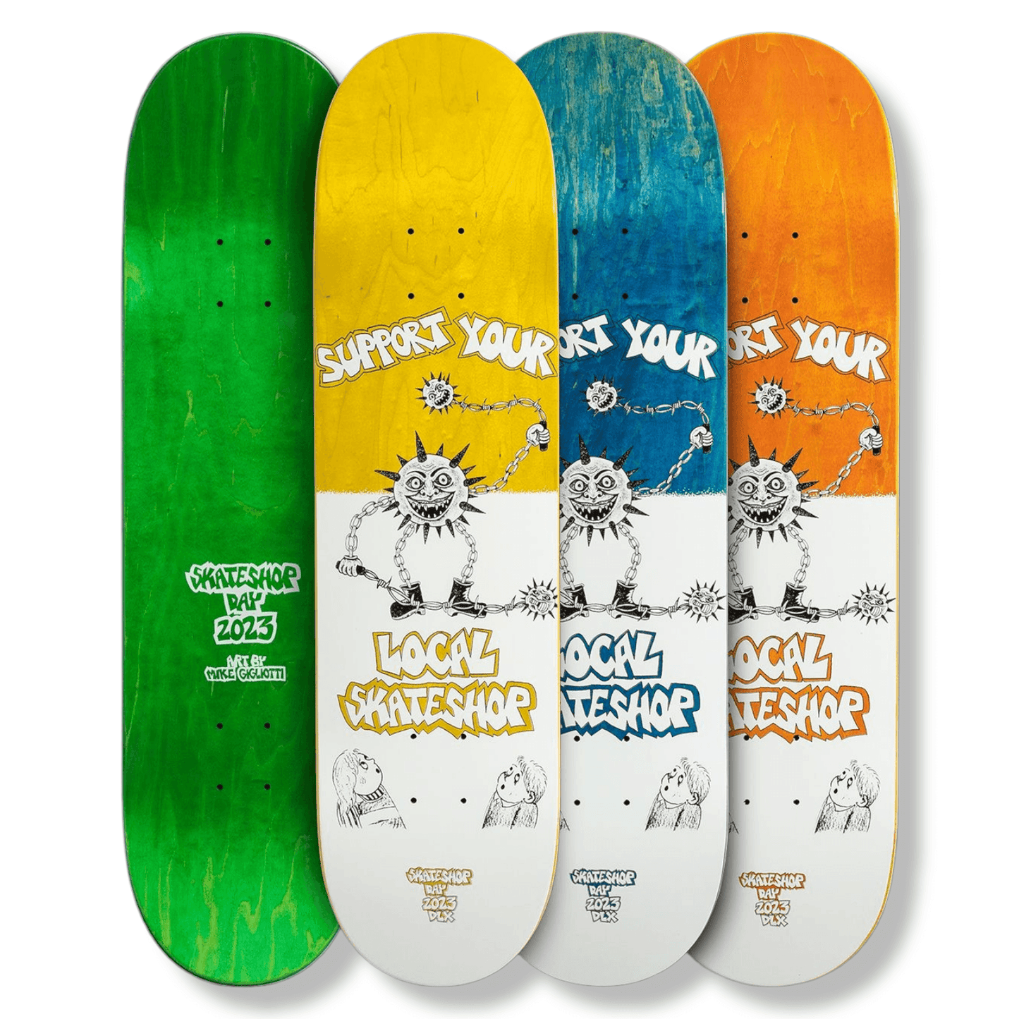 DLXSF | Skateshop Day 2023 Mike Gigliotti Deck - 8.06 / 8.25 / 8.5