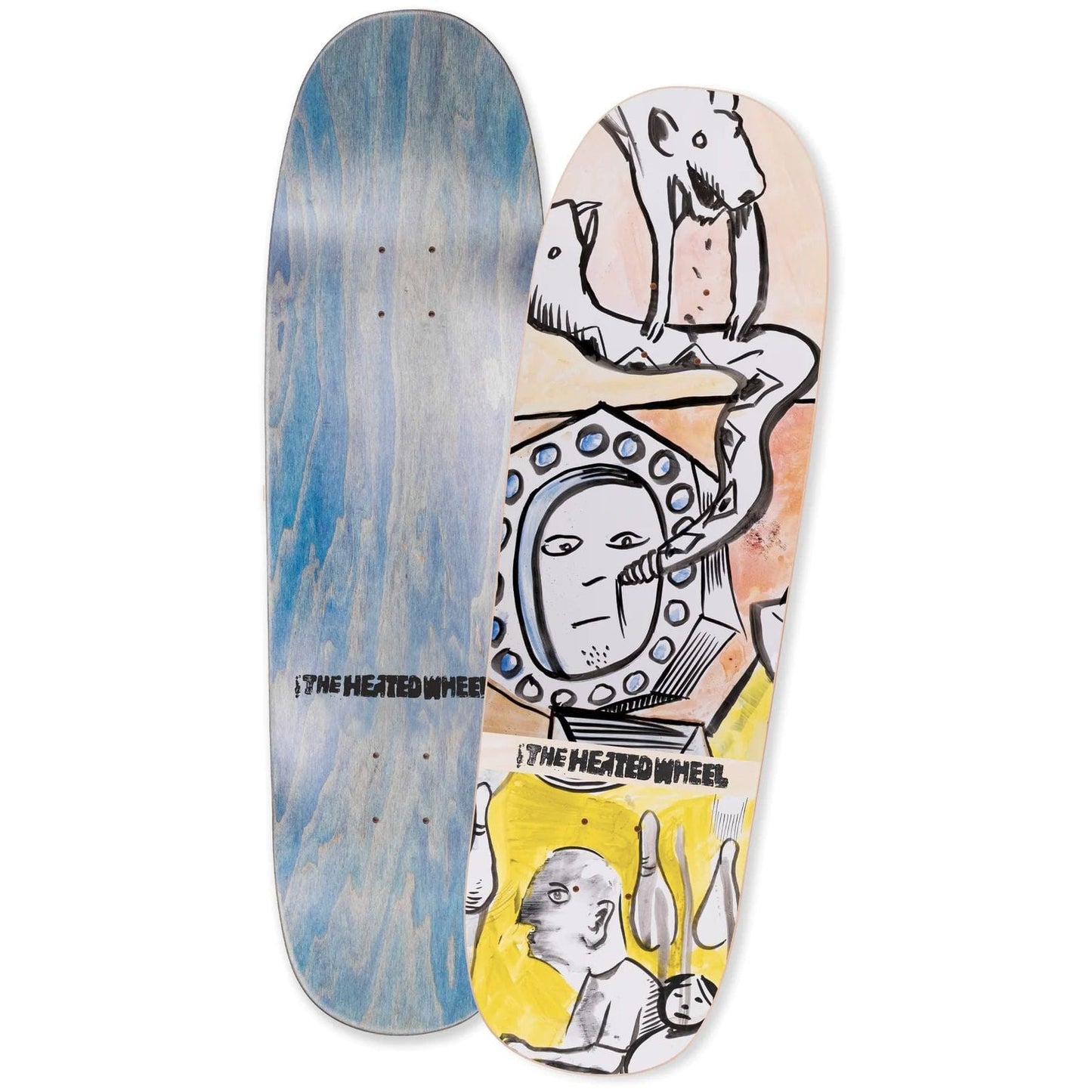 The Heated Wheel | 9.25" Rat Rage Deck