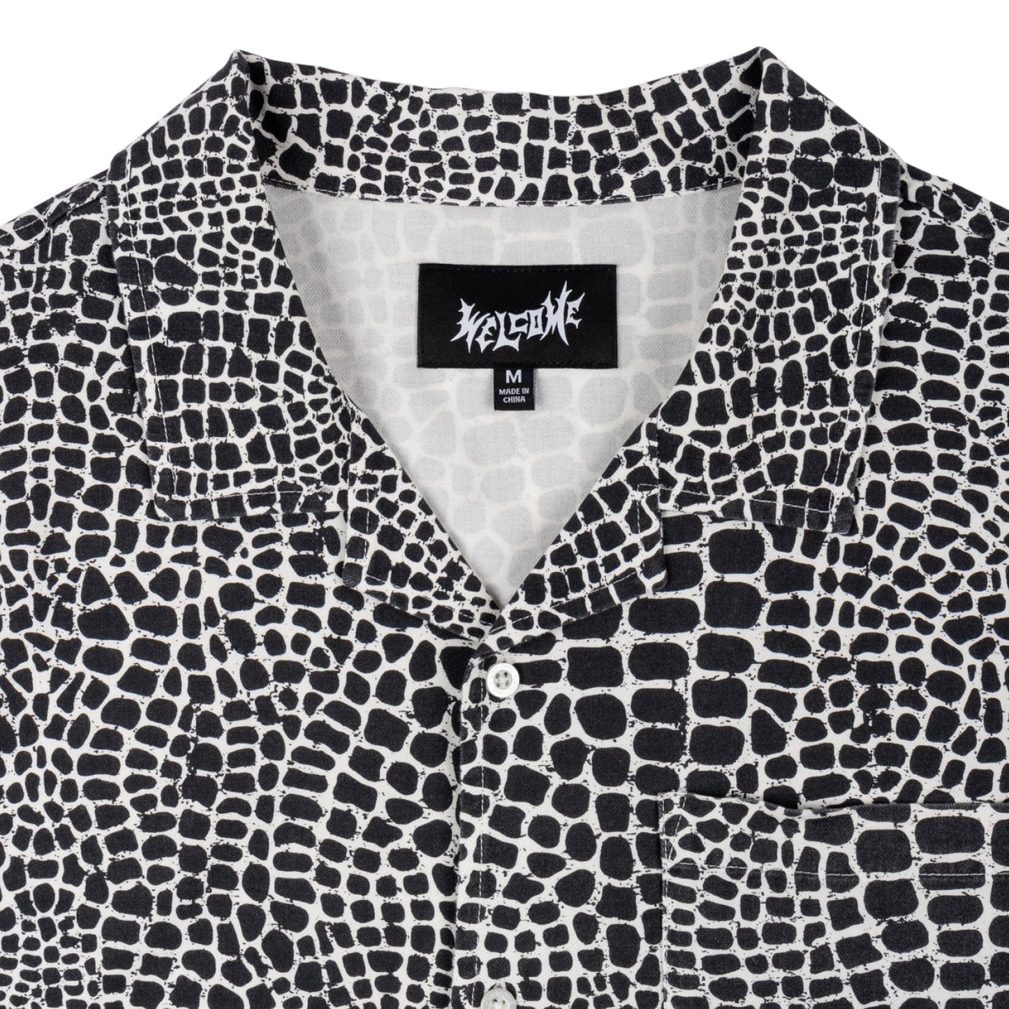 Welcome | Nile Rayon Camp Shirt - Bone