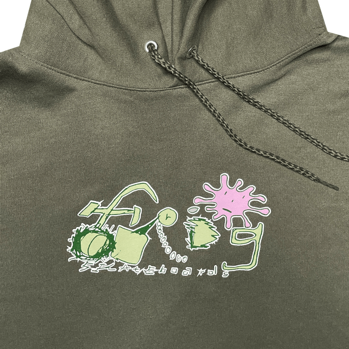 Frog | Splat Logo Hoodie - Olive