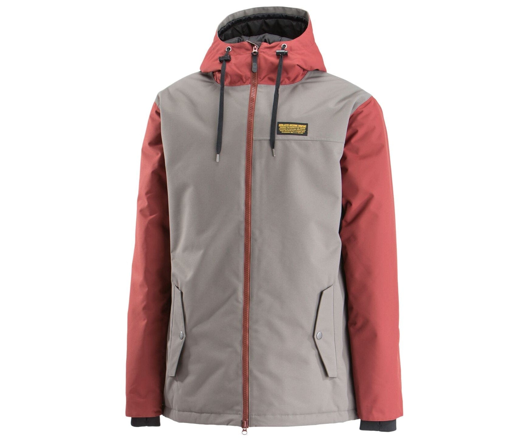 Airblaster Toaster Jacket Grey Oxblood