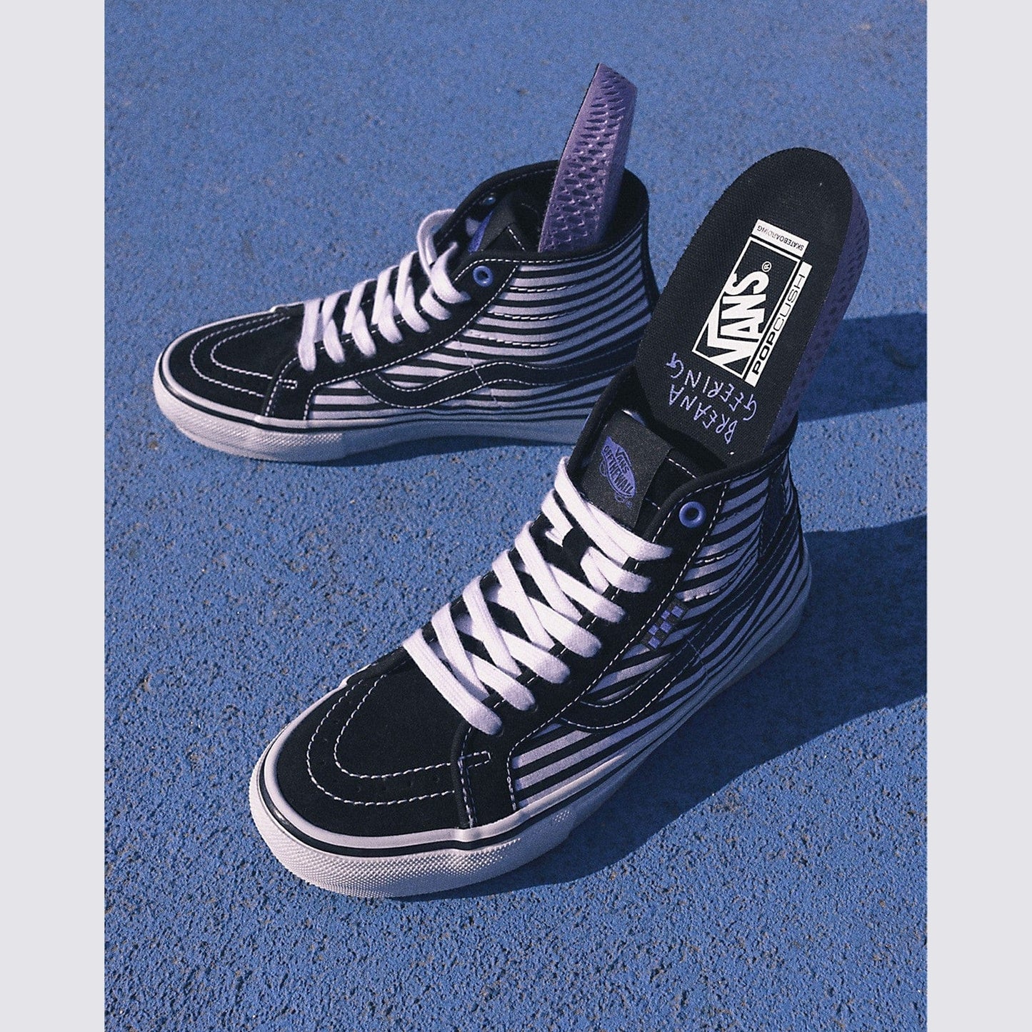 Vans | Skate Sk8-Hi (Breana Geering) - Black/White