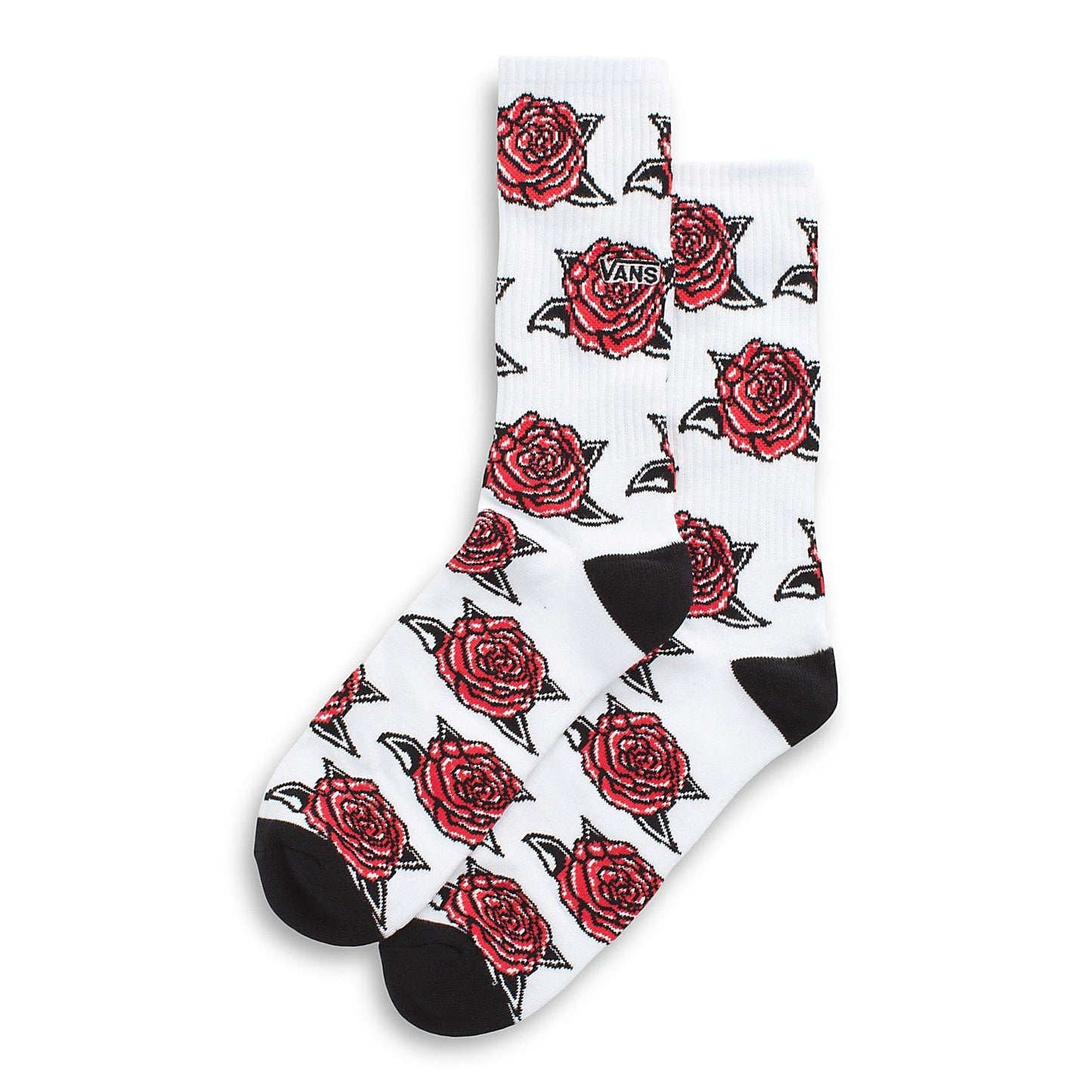 Vans | Red Rose Crew Socks