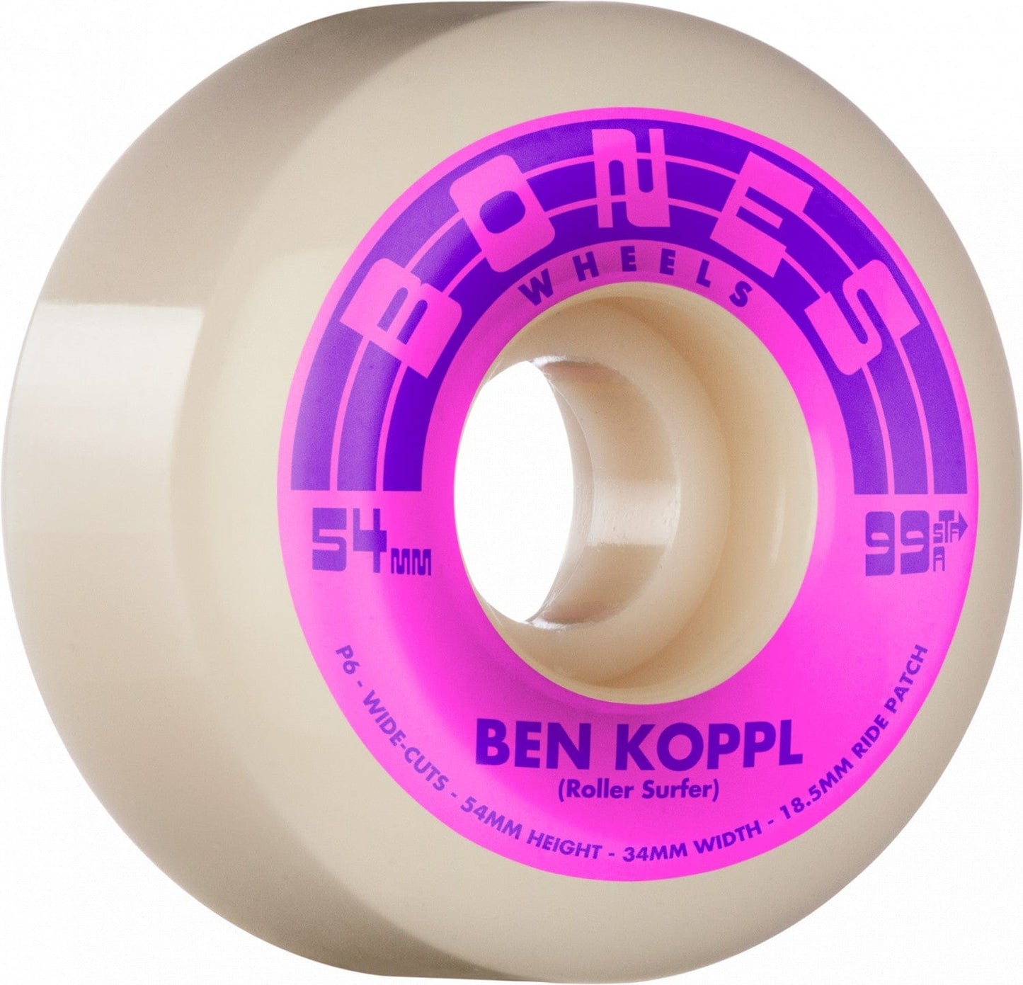 Bones | 54mm STF 99a Koppl Rollersurfer - V6 Wide-cut