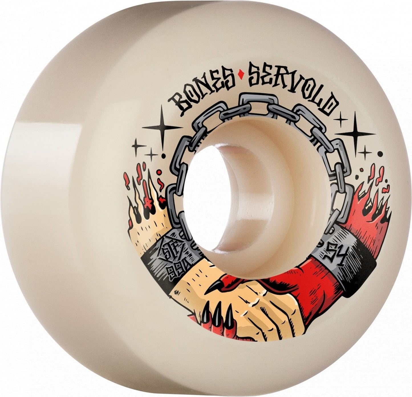 Bones | 54mm/99a STF - Servold Contract V6 Widecut