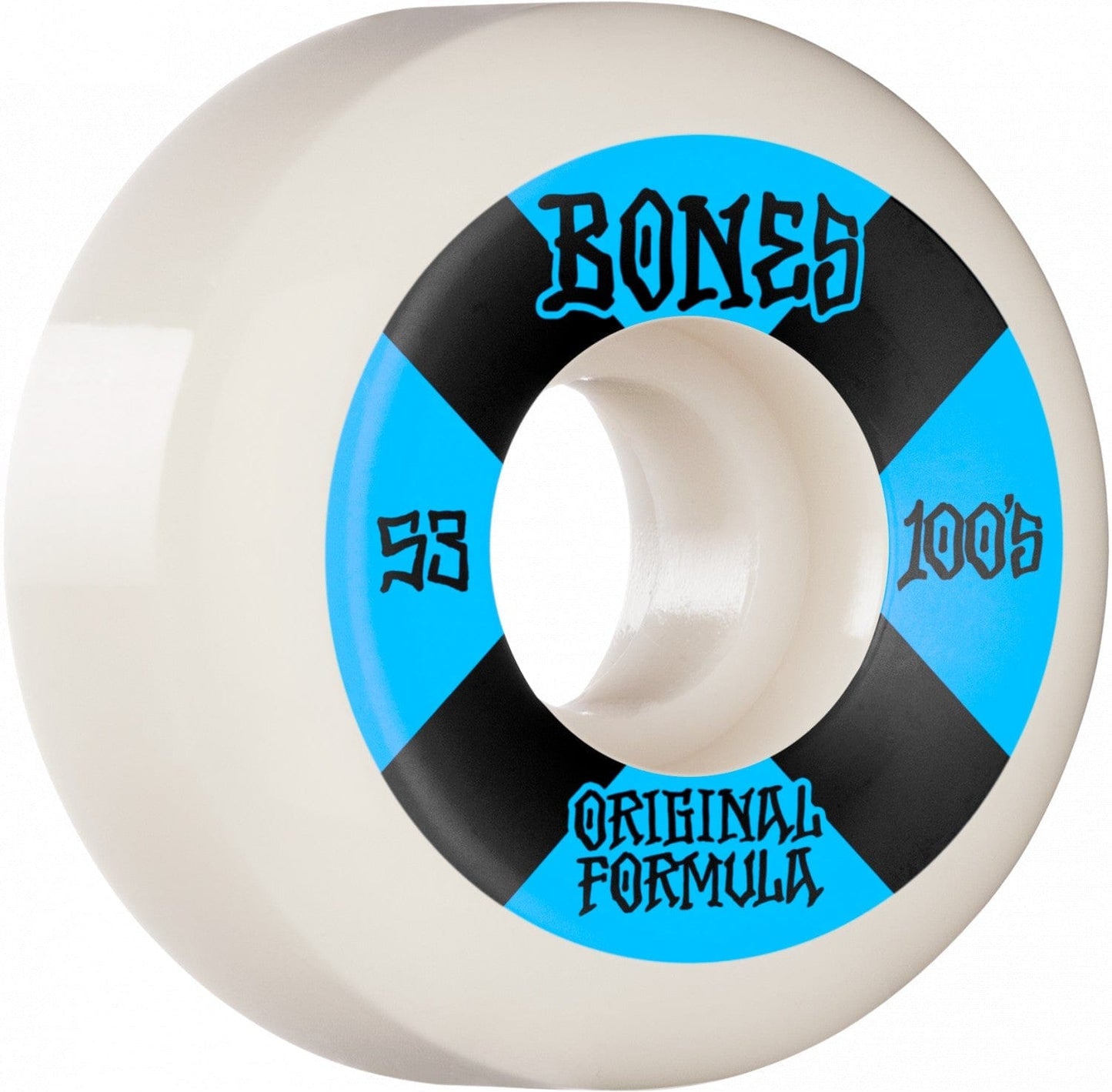 Bones | 100's - 53mm/100a V5 Sidecut - Black/Blue