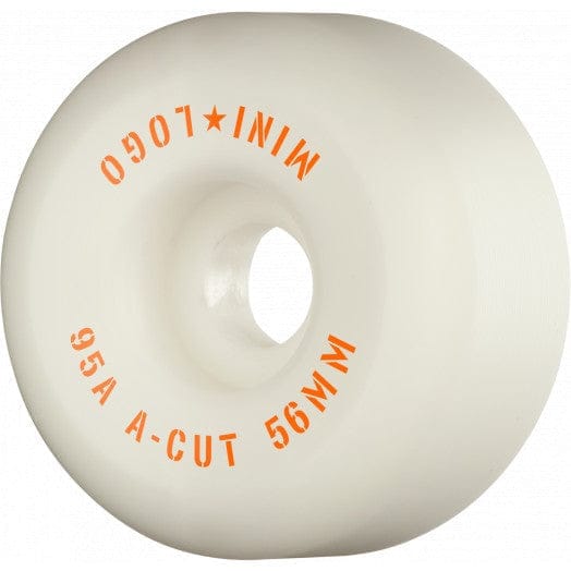 Mini-Logo | 56mm/95a - A-Cut White