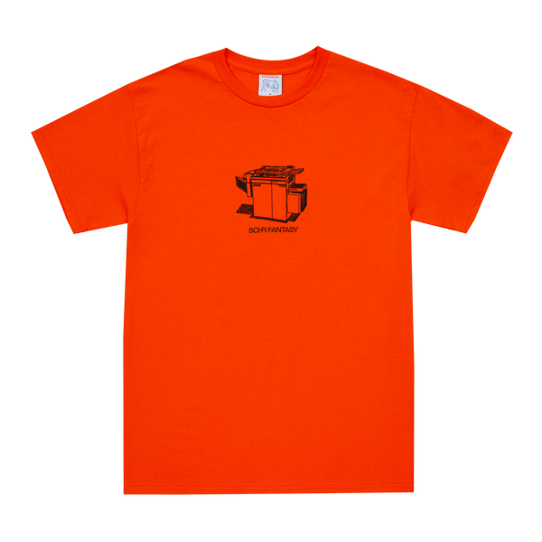 SciFi Fantasy Xerox Shirt Orange THIS