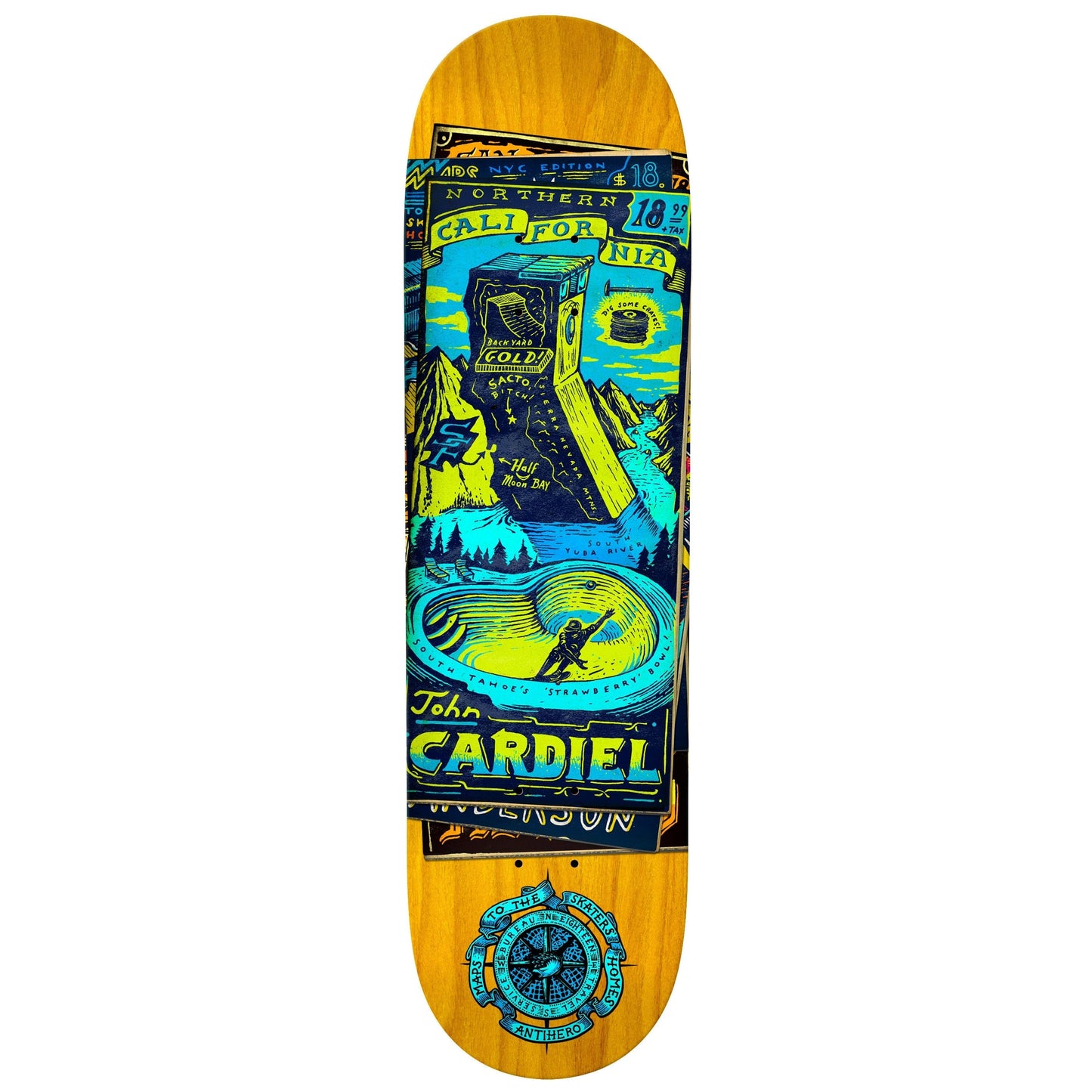 Anti-Hero | 8.625” Cardiel Maps/Homes