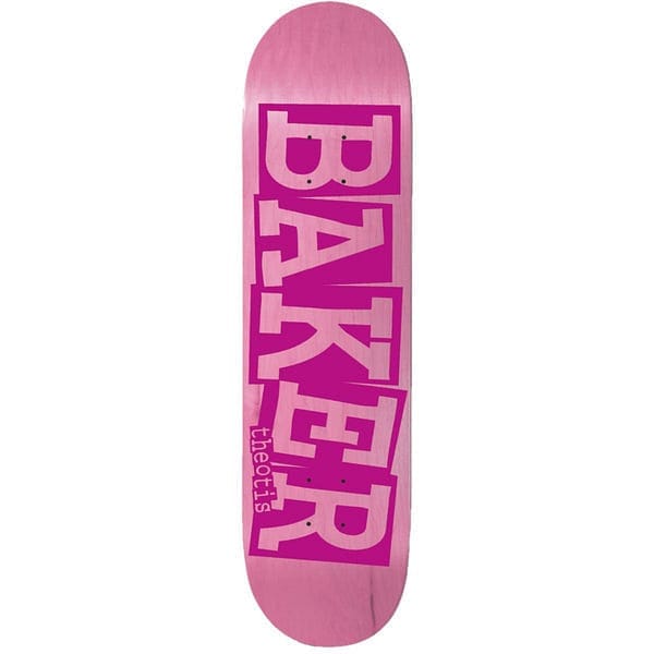 Baker | 8" Theotis Ribbon Pink Veneer