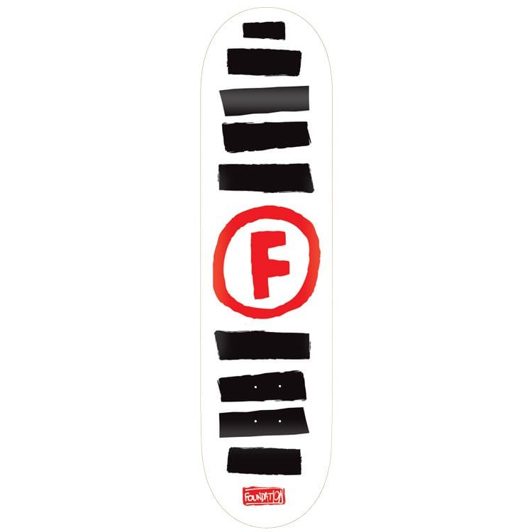 Foundation | 8.5" Doodle Stripe White