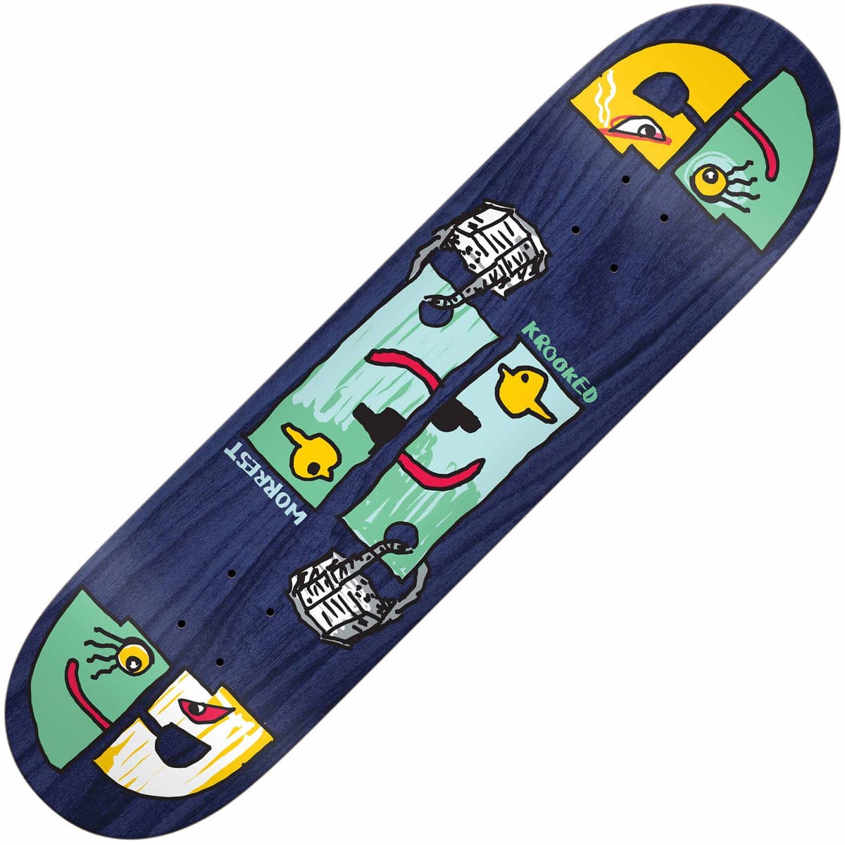 Krooked | 8.3" - Worrest Lock Up (Slick Deck)
