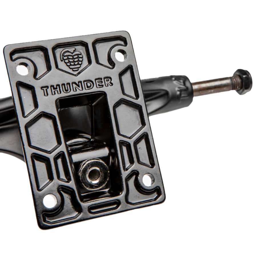 Thunder | Night Hollow Lights Trucks - Hollow Axle - Forged Baseplate - Black