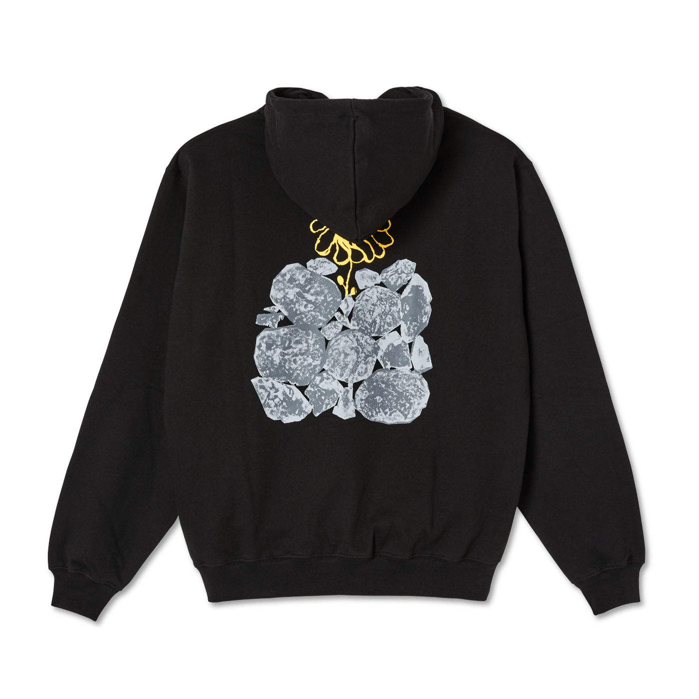 Last Resort AB | Flower Hoodie - Black