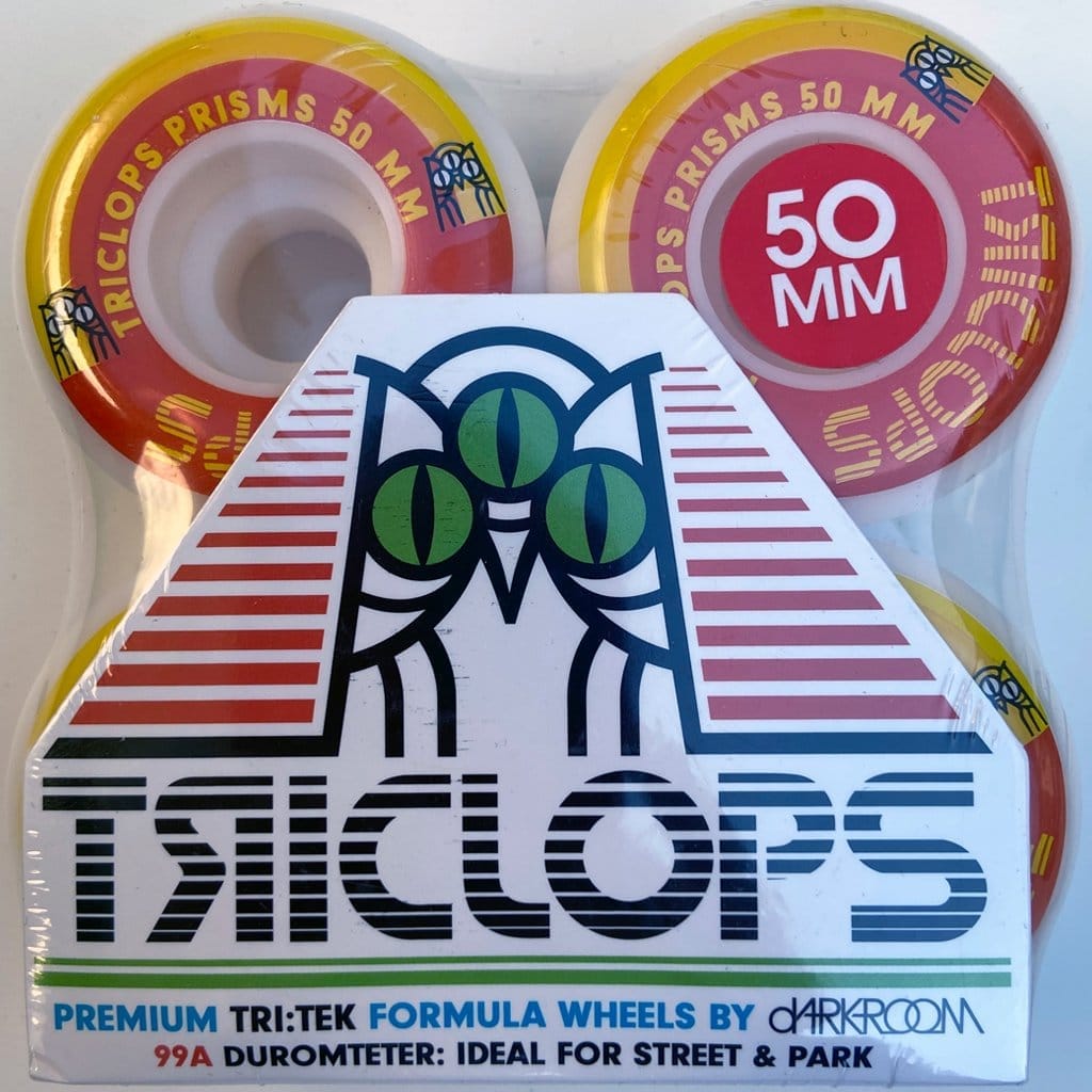 Triclops Wheels | 50mm/99a - Prisms Conical