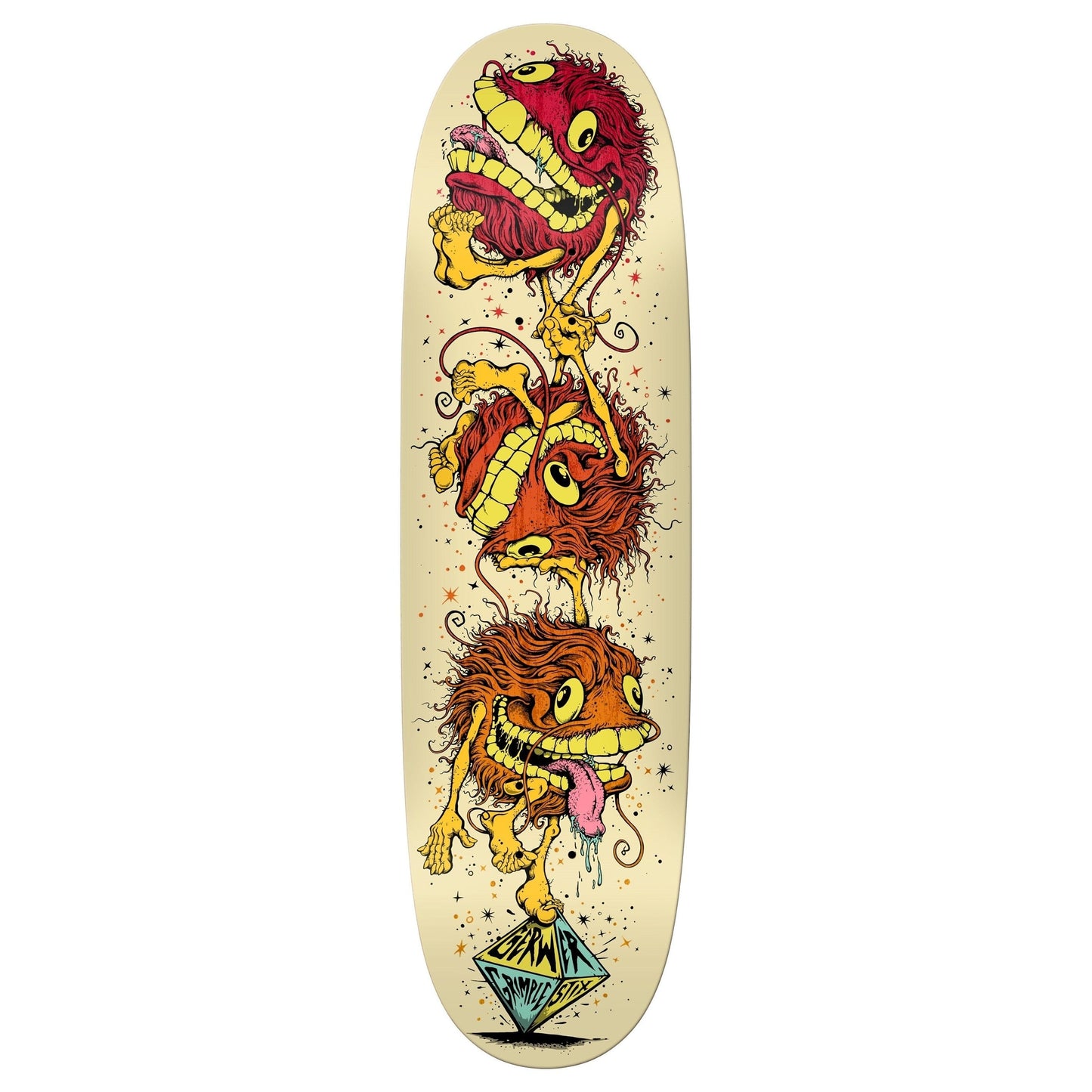 Anti-Hero | 8.375" Grimple Stix Gerwer Balancing Act SLICK