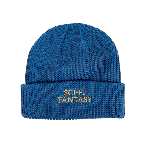 Sci-Fi Fantasy | Logo Beanie - Blue/Navy