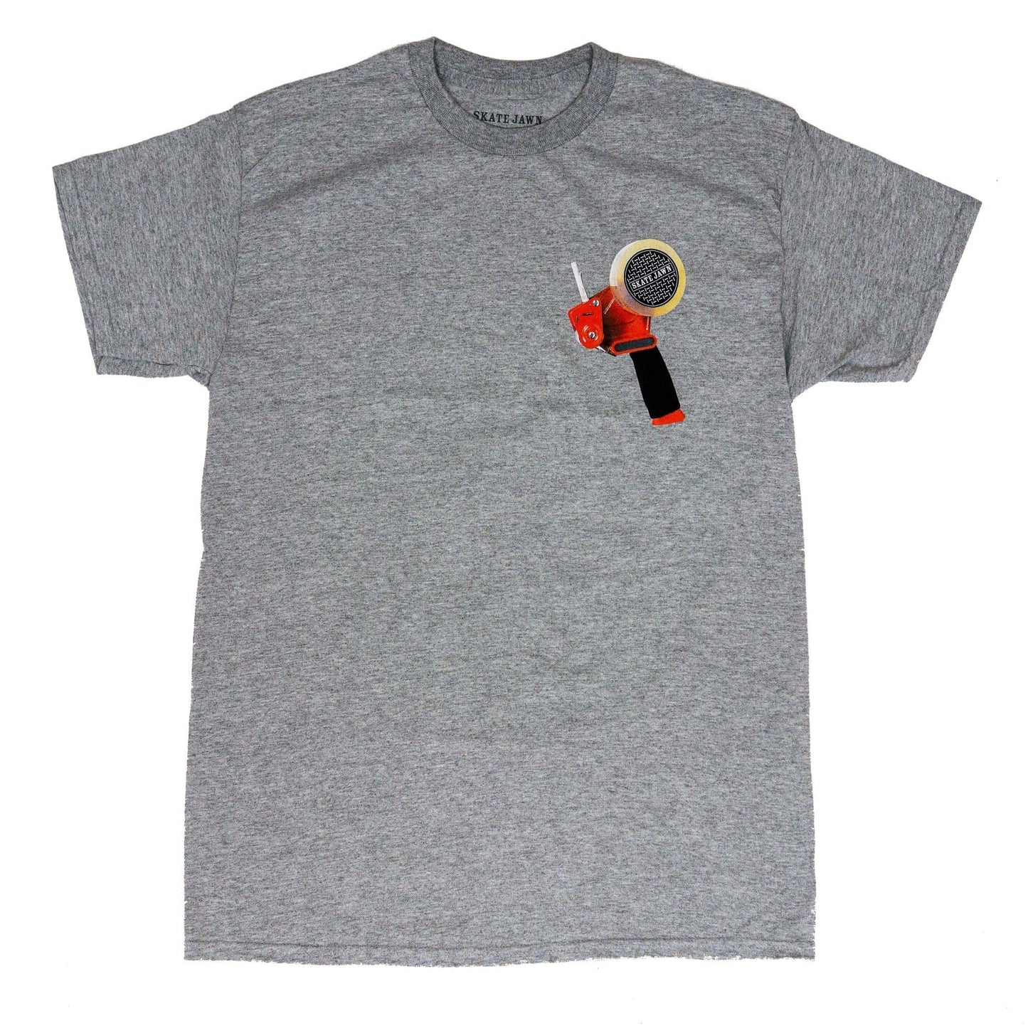 Skate Jawn | Tape Gun Tee - Grey