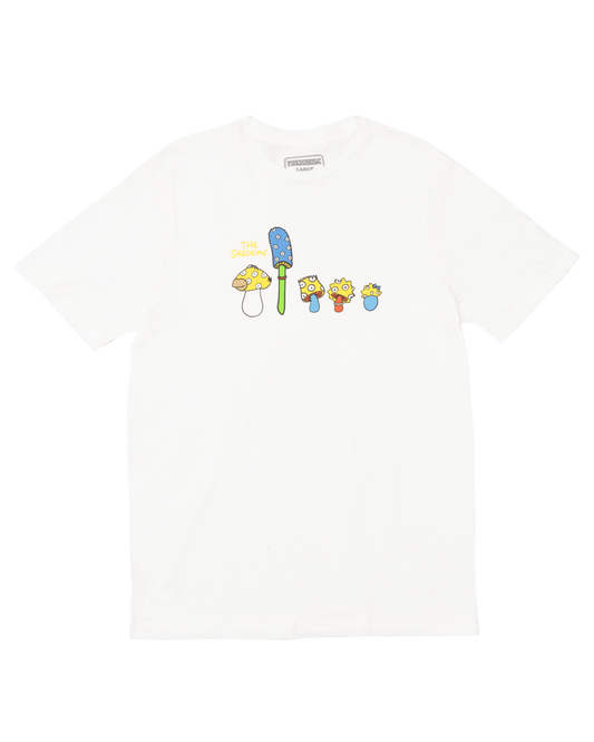 Psockadelic | The Shrooms Shirt - White