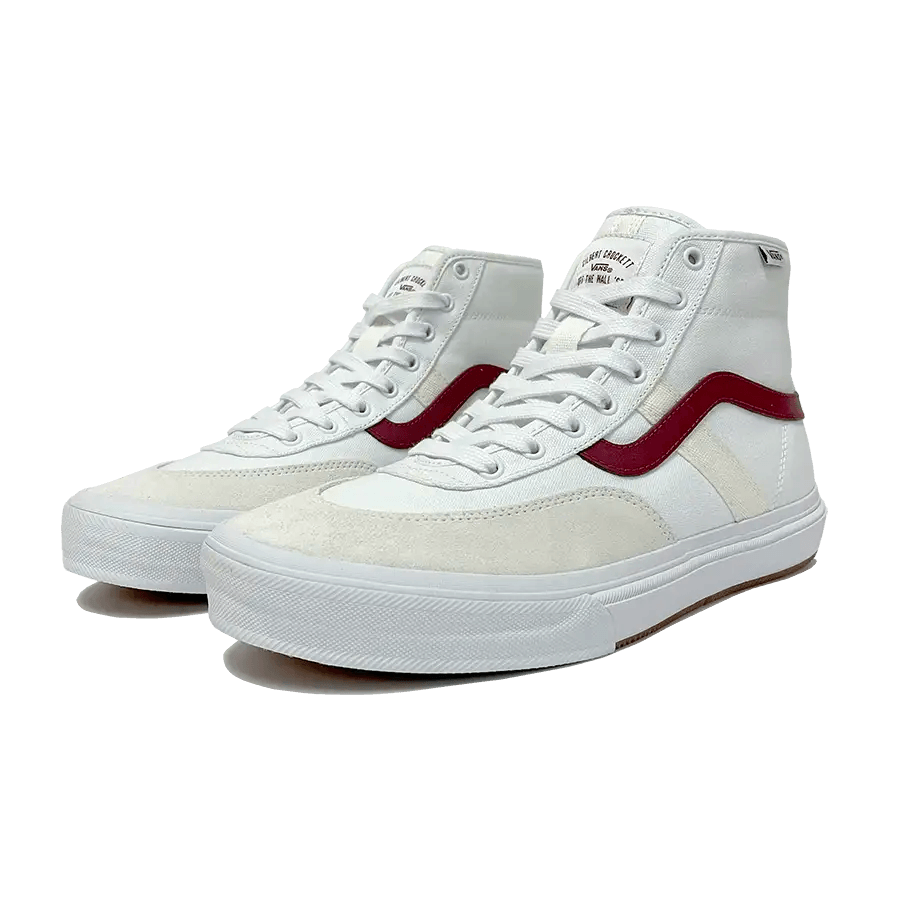 Vans | Crockett High - White/Red
